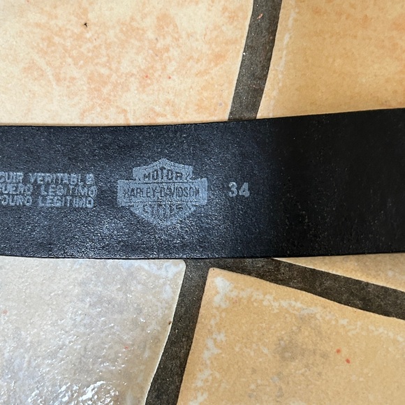 Harley Davidson Studded belt - Picture 6 of 7